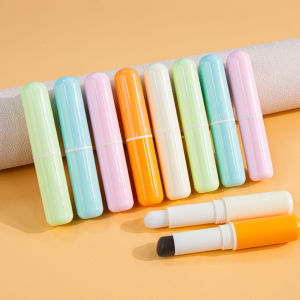 【COD】Kuas Bibir Silikon + Tutup 4 Warna Jelly Lip Brush Silicon Kuas Concealer Kuas Lipstik Brush Make Up Applicator Aplikator Silicone Brush Kepala Bulat Portable Lipstik Kuas Pencampur Tahan Debu Portabel-💞Margot