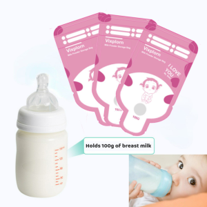 30pcs Milk Bag Milk Powder Storage Bag Milk Storage Container for Baby 100G Disposable Milk Powder Bags BPA-free