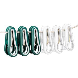 Strong Plastic Clothesline Clips Multifunctional Windproof Universal Clothes Drying Fixing Tools Traceless Powerful Clothes Clips