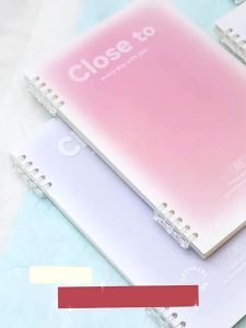 Kawaii Loose Leaf Notebook 60 Sheets 120 Pages A5/B5 Detachable Memo Girls Back to School Stationery Student School Supplies