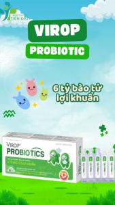 Men Vi Sinh 6 Tỷ Bào Tử Lợi Khuẩn Virop Probiotics – Hỗ Trợ Tiêu Hóa & Cân Bằng Hệ Vi Sinh