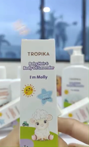 TROPIKA BABY OIL 30 ML| TROPIKA BABY HEBAL CREAM 60ML