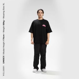 Wellborn Limitless Black Oversized T-shirt