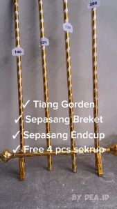 DEASHOP: Tiang Gorden Fullset Ukuran Custom 50-200