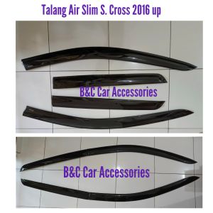 Talang Air/Side Visor S.Cross 2016 Slim Super Premium