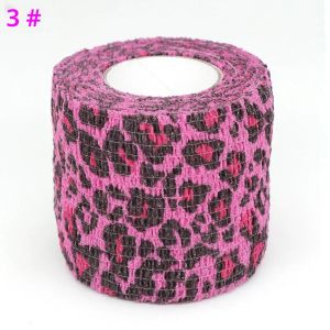 ผ้าพันแผลแบบมีกาวในตัว 4.5 ม. เทปพันกีฬา - เทปยืดหยุ่นสำหรับพยุงกล้ามเนื้อ เข่า ข้อเท้า ข้อมือ และการปฐมพยาบาลสัตว์เลี้ยง