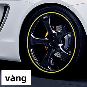 Dải Bảo Vệ Vành Xe Hơi 8M Chống Xước Đa Năng Cho Xe Sedan SUV Xe Tải - Phụ Kiện Trang Trí Vành Xe Bằng PVC