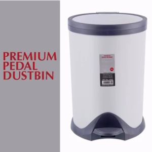 12L Premium Soft Close Pedal Dustbin / 12L Soft Close Tong Sampah