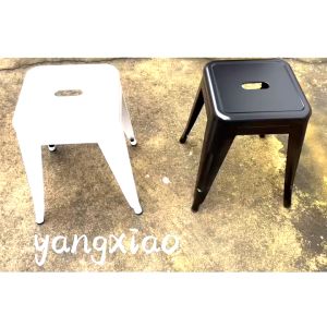 SUM🌈เก้าอี้บาร์เล็ก เก้าอี้กินข้าว เก้าอี้สตูล เก้าอี้ไร้พนักพิง วางซ้อนได