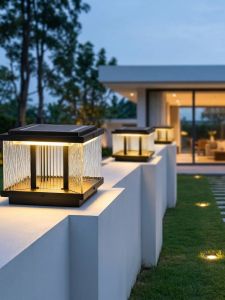 VINCAN | Outdoor Solar Pillar Light