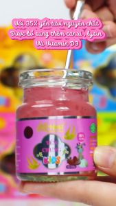 HCM - LIKE NEST [KHAY 10 HŨ] YẾN CHƯNG TRẺ EM VỊ DÂU 35% TỔ YẾN NGUYÊN CHẤT 70ML