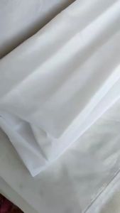 Kain PARASUT PUTIH furing ripstop waterproof APR bahan jas hujan per meter