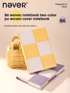 NEVER | Aesthetic Checkered B6 Notebook