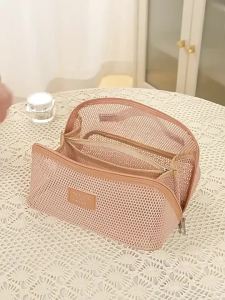 Makeup Organizer Female Toiletry Kit Bag Make Up Case Storage Pouch Vanity Storage Cosmetic Bag Organizer Bag For Travel Zip