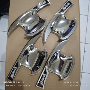 Toyota RAV4 2019 2020 2021 2022 2023 2024 Decorative Protective Door Bowl Cover Chrome