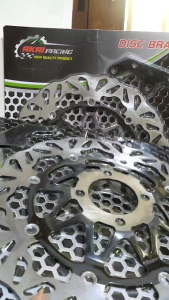 Piringan Cakram Variasi Lebar Jupiter Mx & ZKharismaRx King Model Psm NEW Piringan Depan Ukuran 300mm Akai Racing