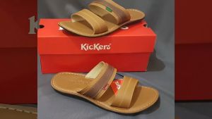 PROMO GRATIS ONGKIR SANDAL SELOP PRIA bahan kulit slop import murah berkualitas terbaru kekinian