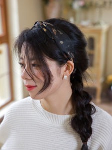 Crinkled Satin Scarf Hair Ties Womens Hair Bundles Vintage French Style Hair Accessories Hair Bands Fresh out Original Design