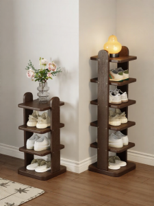 ZHUSHANXIA | Multifunctional Durable Wooden Shoe Rack