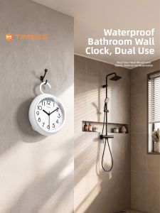 TIMESS | Waterproof Moisture-proof Silent Wall & Desk Clock