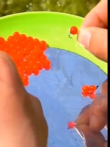Mồi Thạch Câu Cá Dạng Viên Tròn - Hiệu quả Mồi câu mới lạ độc đáo