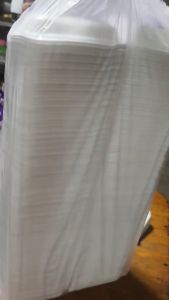 120 ถูกที่สุด กล่องโฟมK-500 กล่องโฟมใส่อาหาร โฟมใส่ข้าว กล่องข้าว 1แพ็ค บรรจุ 100 ใบ