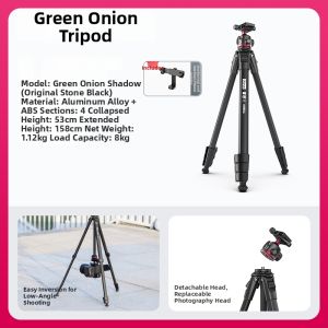 Ulanzi | Portable Metal Tripod Head For Camera Smartphone Outdoor Photography