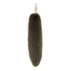 Tail Shaped Fur Keychain