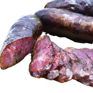 Authentic Zunyi Homemade Sausage from Guizhou Province Farmhouse Original Smoked Spicy Salty Flavor Speciality Dry Cured Sausage