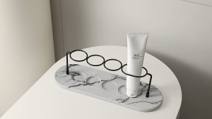 Diatomite Electric Toothbrush Holder Bathroom Counter Toothpaste Organizer