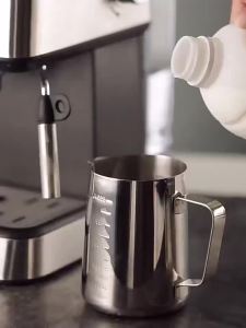 Measuring Marked 304 Stainless Steel Frothing Pitcher