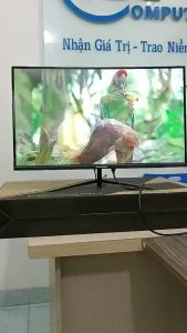 Màn Hình K-vision Gaming Cong 27 inch Tần Số 75Hz Màn Hình 24 inch Gaming Phẳng Độ Phân Giải 1920x1080p Hình Ảnh Sắc Nét Siêu Mượt - Bảo Hành 24 Tháng Chính Hãng