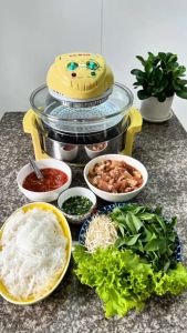 Nắp lò nướng thủy tinh Khaluckhome/Gali/Katamo/ 12 lít 15 17