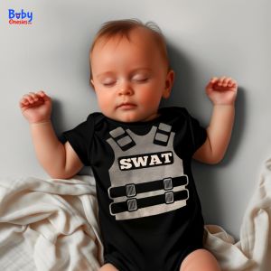 Baby Onesies PH Special Officer Commander Career Baby Boy Girl Clothes 0-12 months Monthly Outfit 100% Cotton