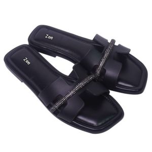 SANDAL wanita flat kasual 37-40 sol jadi sendal Blink terlaris hak 2cm