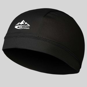 Mũ Len Musion Dành Cho Nam Giới Có Lỗ Thông Hơi Thấm Hút Mồ Hôi Thấm Hút Ẩm Đan Bằng Vải Polyester Đi Xe Đạp Mũ Bảo Hiểm Xe Máy Tương Thích