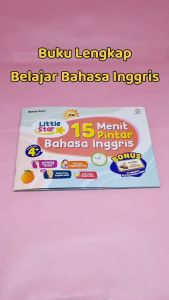 Buku Belajar Bahasa Inggris Little Star: 15 Menit Pintar Bahasa Inggris