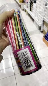 ดินสอไม้ HB Master Art ดินสอดำ BLACKLEAD PENCILS HB DRUM คละสี (ราคา/แท่ง)