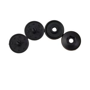 กระดุมยางพาราแบบซิปสำหรับเด็ก กระดุมแบบซ่อน กระดุมขนเป็ด ไม่ต้องเย็บ กระดุมสำหรับเสื้อผ้า DIY อุปกรณ์เย็บปะติด