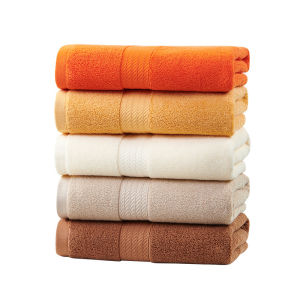 1/2PCS Pure Cotton Bath Face Hand Big Towels Cover 50x100cm Quick-drying Absorbent Washcloths Towels For Bathroom 타월 Serviettes