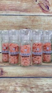 Muối Hồng HIMALAYA hũ nắp vặn xay nhuyễn 110G (nguyên chất) | Gia vị nêm làm đẹp sức khỏe