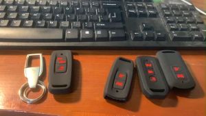 Ốp chìa khóa HONDA SH SH Mode Air Blade PCX và móc OM 107 ( 2 món)