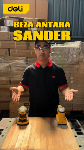 DELI Corded Sander (300W / 360W / 100 x 100mm / 93 x 185mm / 125mm) DL-SG110-E1 / DL-SG180-E2 / DL-SG125-E3