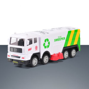 1pc Childrens  Toys Inertia Car Sanitation Garbage Truck Cleaning Sprinkler Rescue Car Simulation Car Toy Model Boys Gifts Puz