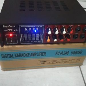 Ampli FirstClass FC A248: Amplifier Audio Profesional untuk Karaoke & Acara