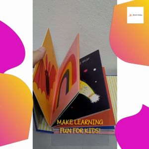 In the Air (Illustrated Color Book for Kids Child Toddler featuring things in the air -- bird balloon shooting star rainbow rocket) | Educational Picture Book