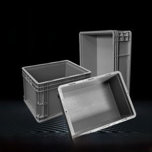 Thickened Plastic Box Rectangular Large with Cover Storage Box for Parts Tools Industrial Turnover Box Simple Style Storage Organizer for Home And Factory