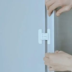 Refrigerator Door Lock Multifunction Latch Catch Toddler Kids Cabinet Locks Baby Safety Child Lock