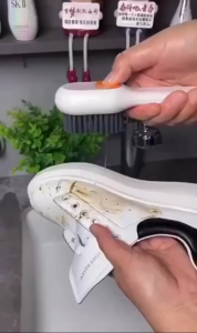 Multifunctional Cleaning Brush with Liquid Soap Dispenser Shoe Brush Shoe Brush Clothes Brush Multifunctional Cleaning Brush