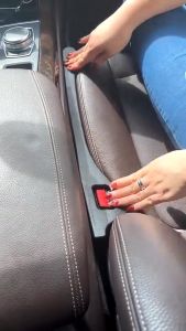 Car Seat Gap Filler Universal PU Leak-proof Filling Strip Anti-Drop Seat Gap Strip With Hole Car Decor Auto Interior 1pc